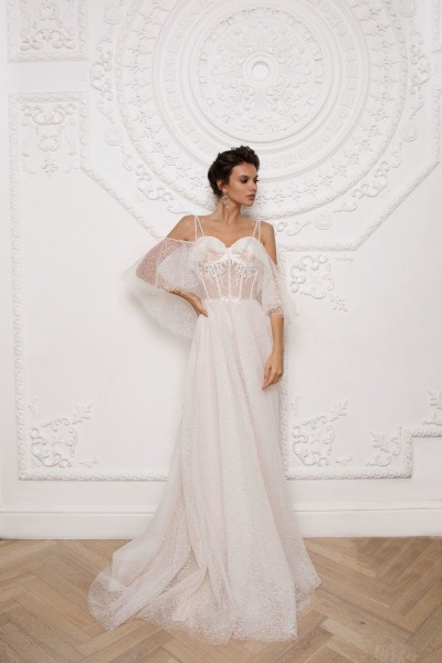 свадебное платье MARRY MARK модель КАССИЯ ( цена:) р-р 42-44 в наличии
