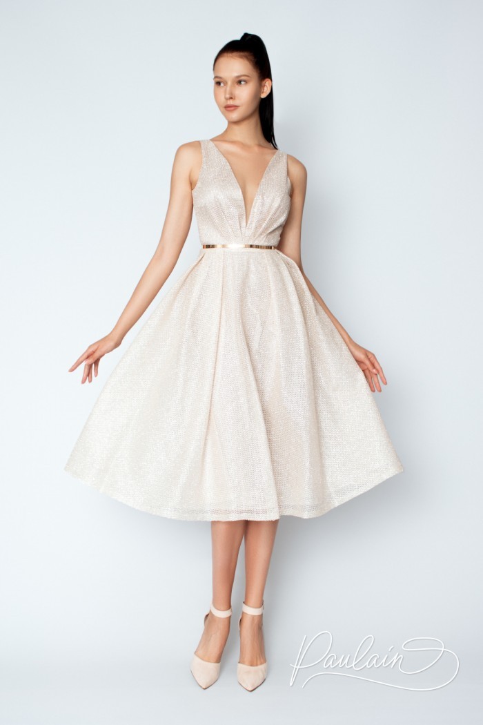 Свадебное платье МЕЛИСЕНТАмиди (цена: 31580руб)доступно к заказу