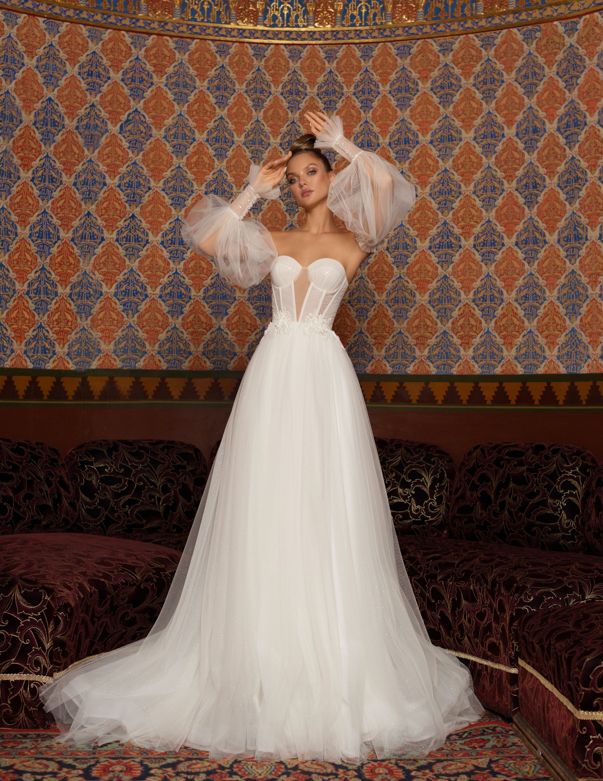 Свадебное платье АЗОРИ (ЦЕНА: 48100РУБ)доступно к заказу