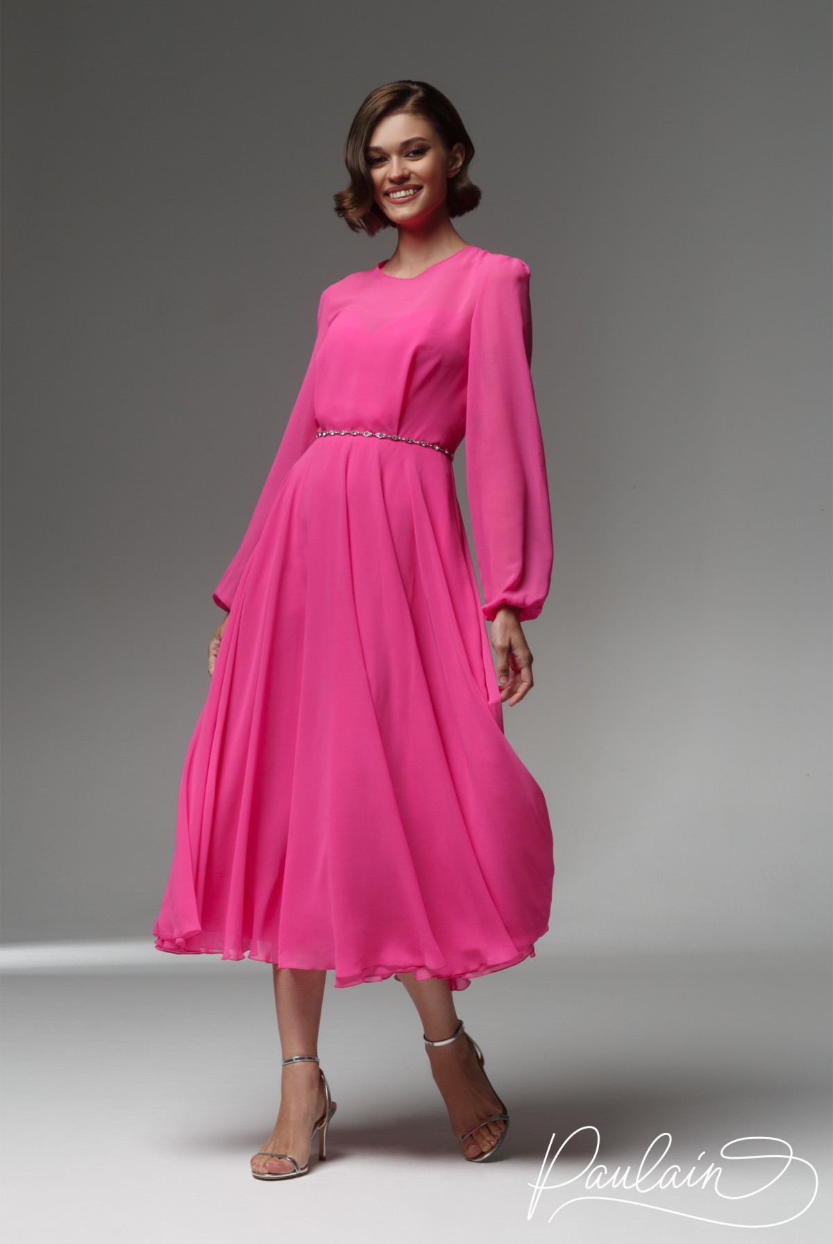выпускное платье ЛИАМ миди ( цена: 23800руб) кол-я 2023 доступно к заказу