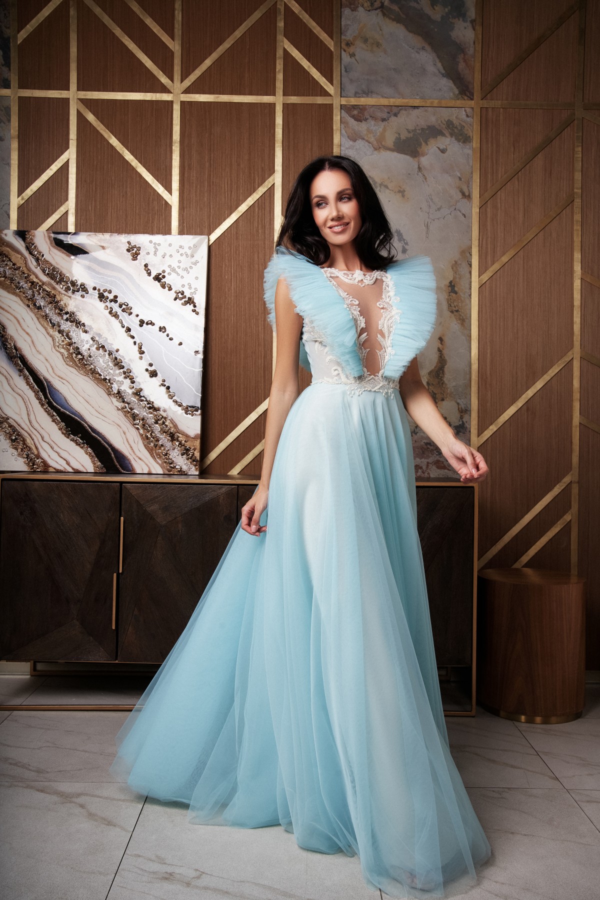 Выпускное платье ЛОРУТА (цена31000:) кол- я 2023